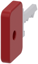 SIEMENS 3SU1950-0FK20-0AA0 Key for O.M.R. key-operated switch, red