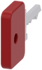 SIEMENS 3SU1950-0FK20-0AA0 Key for O.M.R. key-operated switch, red