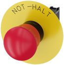 SIEMENS 3SU1100-1HB20-1CH0 Emergency stop mushroom pushbutton, 22 mm, round, plastic, red, 1 NC