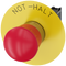 SIEMENS 3SU1150-1HB20-1CH0 Emergency stop mushroom pushbutton, 22 mm, round, metal, high gloss, red, 1 NC