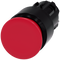 SIEMENS 3SU1000-1AA20-0AA0 Mushroom pushbutton, 22 mm, round, plastic, red, 30 mm