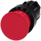SIEMENS 3SU1000-1AD20-0AA0 Mushroom pushbutton, 22 mm, round, plastic, red, 30 mm