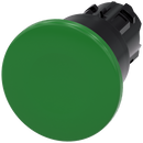 SIEMENS 3SU1000-1BA40-0AA0 Mushroom pushbutton, 22 mm, round, plastic, green
