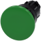 SIEMENS 3SU1000-1BD40-0AA0 Mushroom pushbutton, 22 mm, round, plastic, green, 40 mm