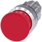 SIEMENS 3SU1050-1AD20-0AA0 Mushroom pushbutton, 22 mm, round, metal, high gloss, red, 30 mm