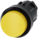 SIEMENS 3SU1000-0BB30-0AA0 Pushbutton, 22 mm, round, plastic, yellow, button