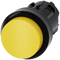 SIEMENS 3SU1000-0BB30-0AA0 Pushbutton, 22 mm, round, plastic, yellow, button
