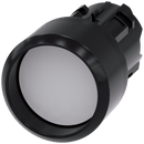 SIEMENS 3SU1000-0CB60-0AA0 Pushbutton, 22 mm, round, plastic, white, front ring