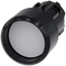 SIEMENS 3SU1000-0CB60-0AA0 Pushbutton, 22 mm, round, plastic, white, front ring