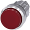 SIEMENS 3SU1051-0BB20-0AA0 Pushbutton, illuminated, 22 mm, round, metal, high gloss, red, button