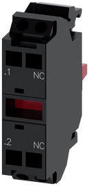 SIEMENS 3SU1400-1AA10-3CA0 Contact module with 1 contact element, 1 NC