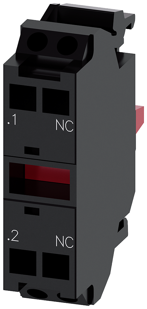 SIEMENS 3SU1400-1AA10-3CA0 Contact module with 1 contact element, 1 NC