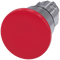 SIEMENS 3SU1050-1BA20-0AA0 Mushroom pushbutton, 22 mm, round, metal, high gloss, red