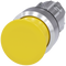 SIEMENS 3SU1050-1AD30-0AA0 Mushroom pushbutton, 22 mm, round, metal, high gloss, yellow, 30 mm