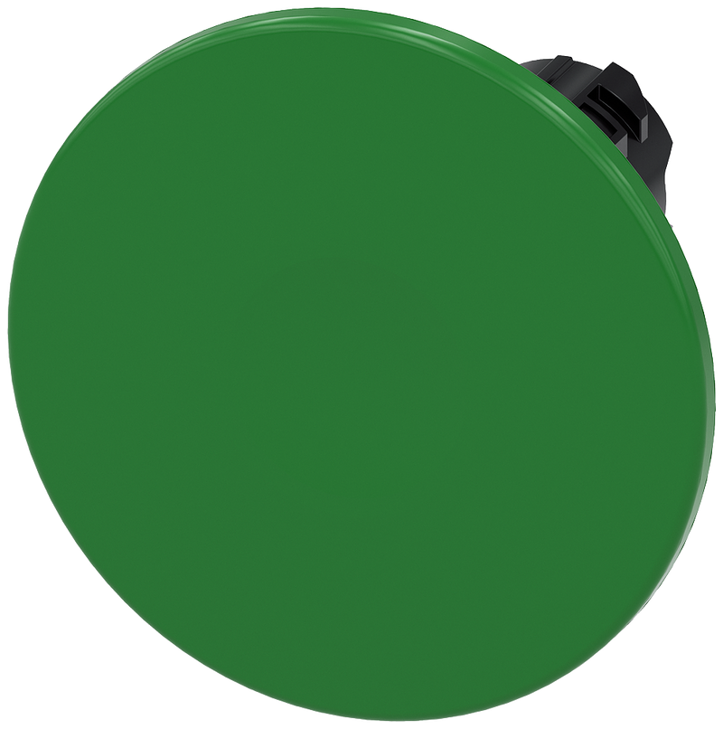 SIEMENS 3SU1000-1CD40-0AA0 Mushroom pushbutton, 22 mm, round, plastic, green, 60 mm