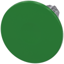 SIEMENS 3SU1050-1CD40-0AA0 Mushroom pushbutton, 22 mm, round, metal, high gloss, green, 60 mm