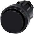 SIEMENS 3SU1000-0BB10-0AA0 Pushbutton, 22 mm, round, plastic, black, button
