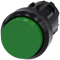 SIEMENS 3SU1000-0BB40-0AA0 Pushbutton, 22 mm, round, plastic, green, button