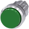 SIEMENS 3SU1050-0BB40-0AA0 Pushbutton, 22 mm, round, metal, high gloss, green, button