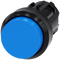 SIEMENS 3SU1000-0BB50-0AA0 Pushbutton, 22 mm, round, plastic, blue, button