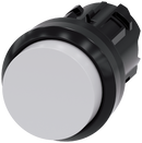 SIEMENS 3SU1000-0BB60-0AA0 Pushbutton, 22 mm, round, plastic, white, button