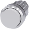 SIEMENS 3SU1050-0BB60-0AA0 Pushbutton, 22 mm, round, metal, high gloss, white, button