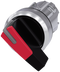SIEMENS 3SU1052-2CF20-0AA0 Toggle switch, illuminable, 22 mm, round, metal, high gloss, red