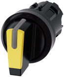 SIEMENS 3SU1002-2BL30-0AA0 Toggle switch, illuminable, 22 mm, round, plastic, yellow