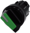 SIEMENS 3SU1002-2BC40-0AA0 Toggle switch, illuminable, 22 mm, round, plastic, green