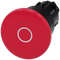 SIEMENS 3SU1000-1BA20-0AD0 Mushroom pushbutton, 22 mm, round, plastic, red, labeling: O
