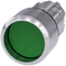 SIEMENS 3SU1050-0CB40-0AA0 Pushbutton, 22 mm, round, metal, high gloss, green, front ring