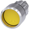 SIEMENS 3SU1050-0CB30-0AA0 Pushbutton, 22 mm, round, metal, high gloss, yellow, front ring