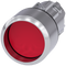 SIEMENS 3SU1050-0CB20-0AA0 Pushbutton, 22 mm, round, metal, high gloss, red, front ring