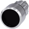 SIEMENS 3SU1050-0CB10-0AA0 Pushbutton, 22 mm, round, metal, high gloss, black, front ring