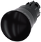 SIEMENS 3SU1000-1HB10-0AA0 Mushroom pushbutton, 22 mm, round, plastic, black, rotate-to-unlatch mechanism