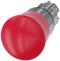 SIEMENS 3SU1050-1HB20-0AA0 Emergency stop mushroom pushbutton, 22 mm, round, metal, high gloss, red, rotate-to-unlatch mechanism