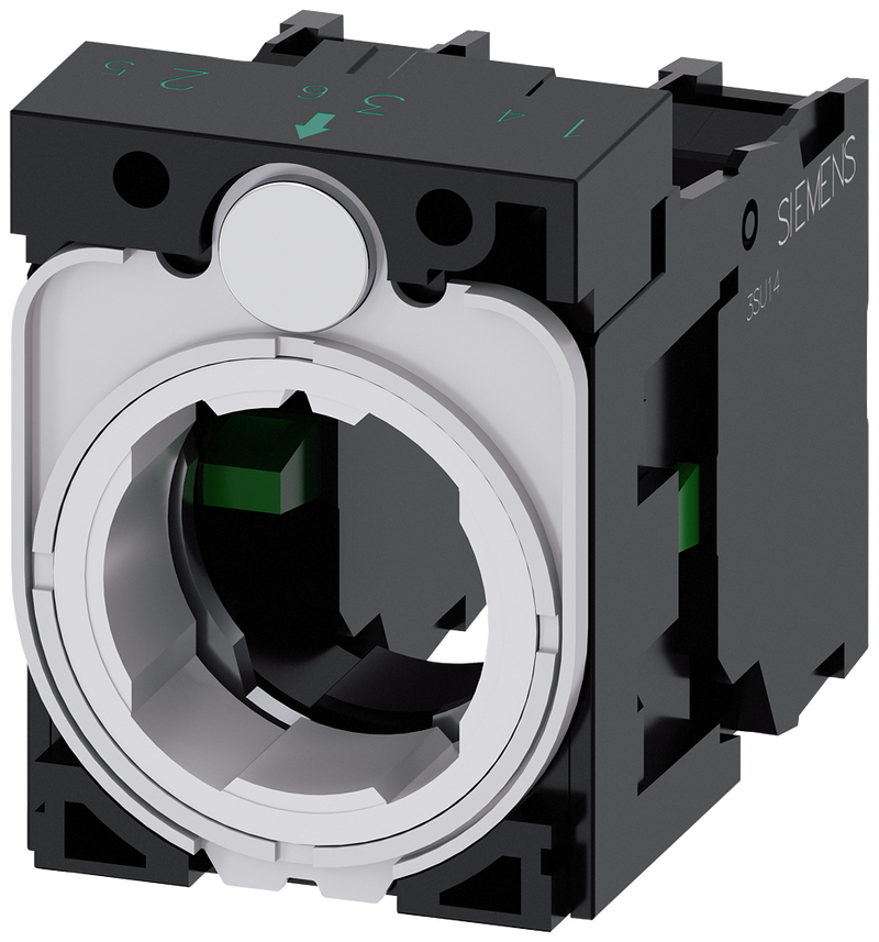 SIEMENS 3SU1500-1AA10-1NA0 Holder for 3 modules, 1 NO