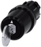 SIEMENS 3SU1000-5RL11-0AA0 Key-operated switch BKS, 22 mm, round, plastic, key removal I+O+II