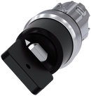 SIEMENS 3SU1050-5KC01-0AA0 Key-operated switch Siemens, 22 mm, round, metal, shiny, key removal O