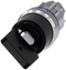 SIEMENS 3SU1050-5KC01-0AA0 Key-operated switch Siemens, 22 mm, round, metal, shiny, key removal O