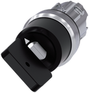 SIEMENS 3SU1050-5KF01-0AA0 Key-operated switch Siemens, 22 mm, round, metal, shiny, key removal O
