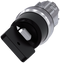 SIEMENS 3SU1050-5KF01-0AA0 Key-operated switch Siemens, 22 mm, round, metal, shiny, key removal O