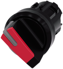 SIEMENS 3SU1002-2BF20-0AA0 Toggle switch, illuminable, 22 mm, round, plastic, red