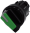 SIEMENS 3SU1002-2BF40-0AA0 Toggle switch, illuminable, 22 mm, round, plastic, green