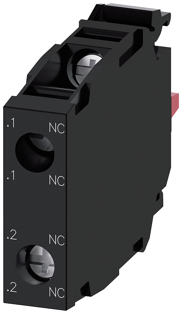 SIEMENS 3SU1400-1AA10-1EA0 Contact module with 2 contact elements, 2 NC