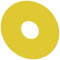 SIEMENS 3SU1900-0BB31-0AA0 Backing plate for emergency stop, yellow, external d. 75 mm, inside d. 22.5 mm