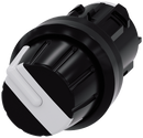 SIEMENS 3SU1000-2AS60-0AA0 Toggle switch, 22 mm, round, plastic, white, rotary knob, 4 switch positions