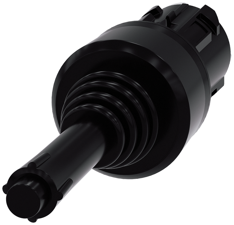 SIEMENS 3SU1000-7BC10-0AA0 Coordinate switch, 22 mm, round, plastic, black, horizontal
