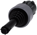 SIEMENS 3SU1030-7BF10-0AA0 Coordinate switch, 22 mm, round, plastic with metal front ring, black