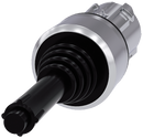 SIEMENS 3SU1050-7BE88-0AA0 Coordinate switch, 22 mm, round, metal high gloss, black, latching